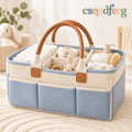 Portable Baby Diaper Caddy Organizer — main product view