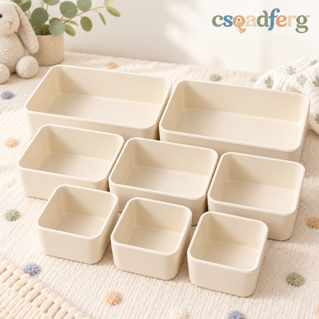 Modular Baby Drawer Organizer Bin Set — main product view