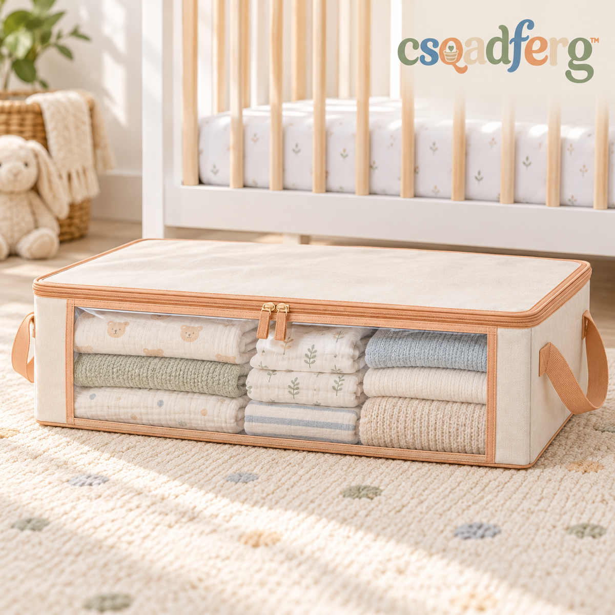 Under-Crib Baby Storage Bag — main product view