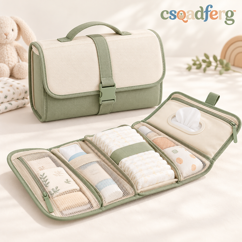 Foldable Travel Diaper Organizer — main product view